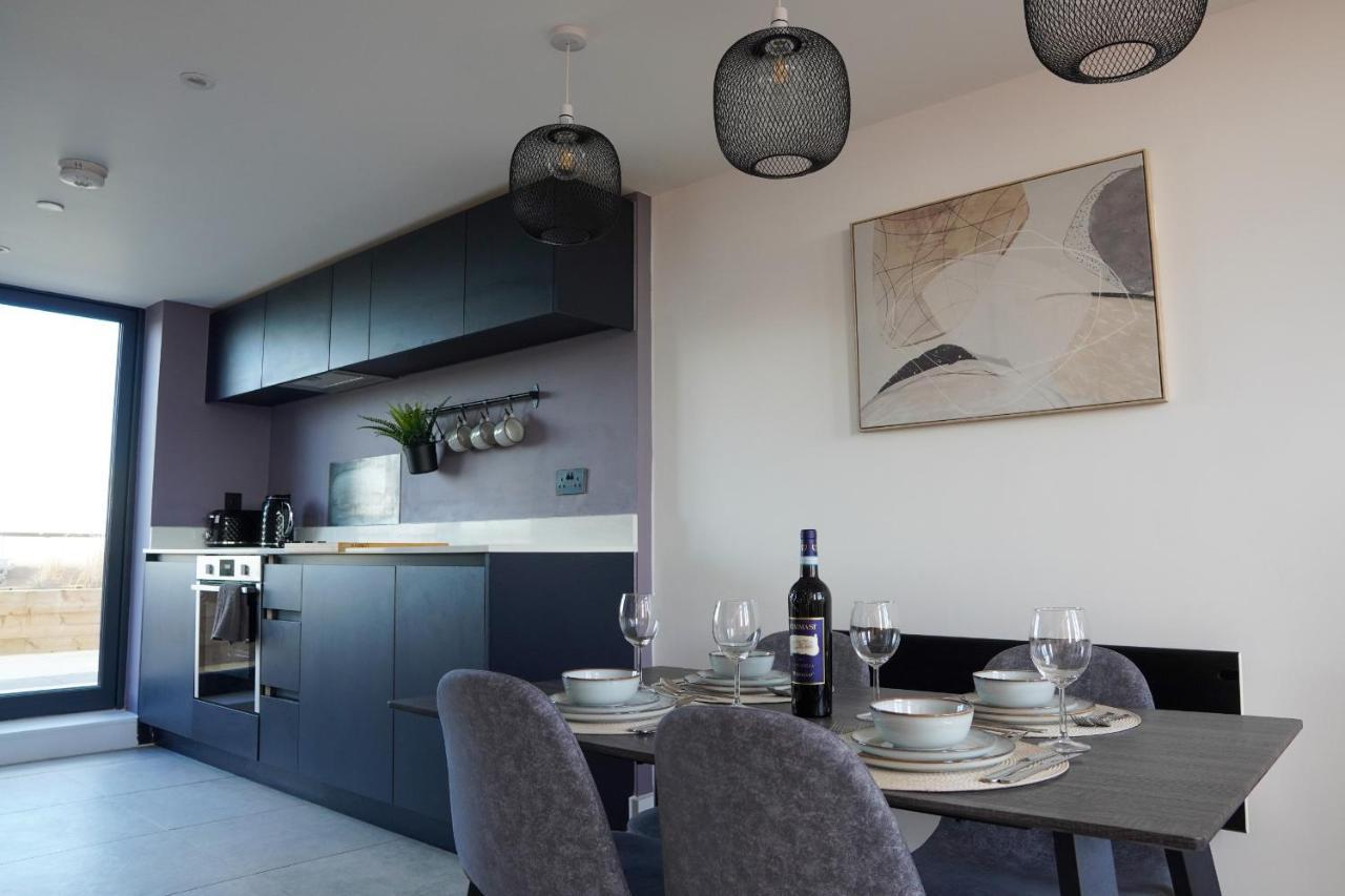 3Br Manchester Penthouse - Sky Garden & City Views Dış mekan fotoğraf