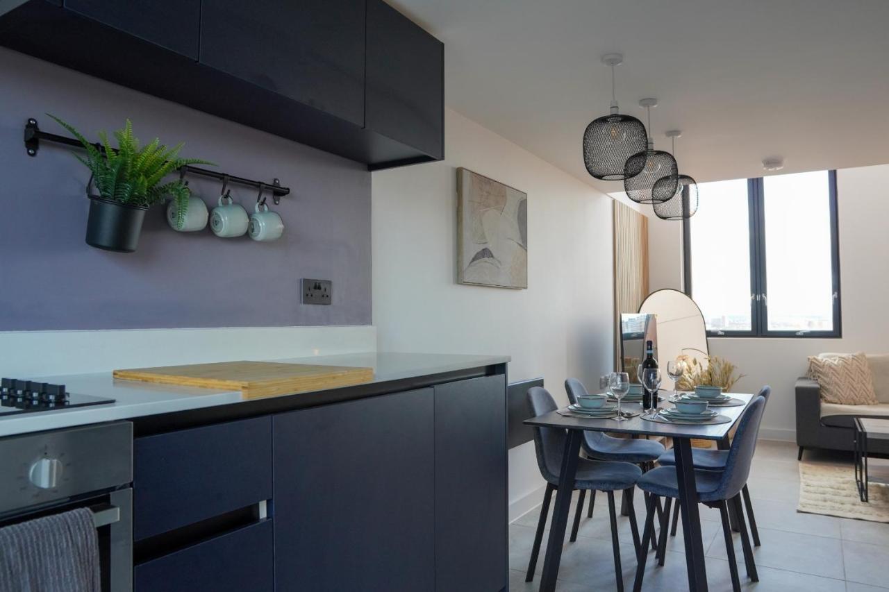 3Br Manchester Penthouse - Sky Garden & City Views Dış mekan fotoğraf